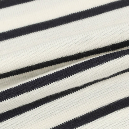 【中古】ジム gim ハイゲージウール プルオーバーニット オフホワイトxブラック【 M 】【 状態ランクB 】【 メンズ 】