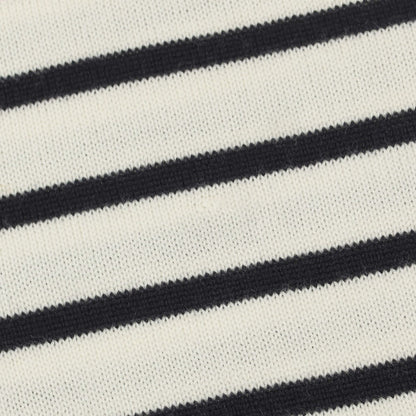 【中古】ジム gim ハイゲージウール プルオーバーニット オフホワイトxブラック【 M 】【 状態ランクB 】【 メンズ 】