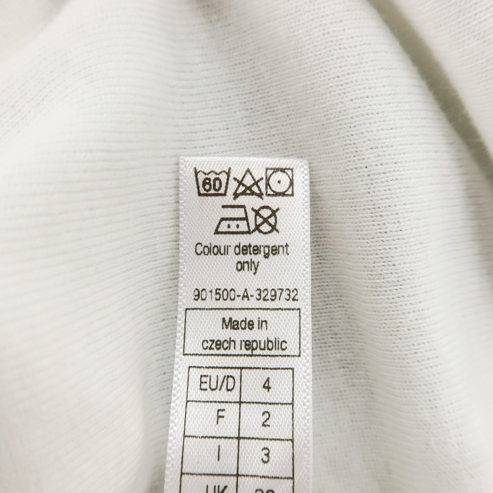 【SALE30%OFF/返品不可】【中古】シーサー Schiesser コットン リブ ヘンリーネック 半袖Ｔシャツ ホワイト【 サイズ4 】【 状態ランクB 】【 メンズ 】