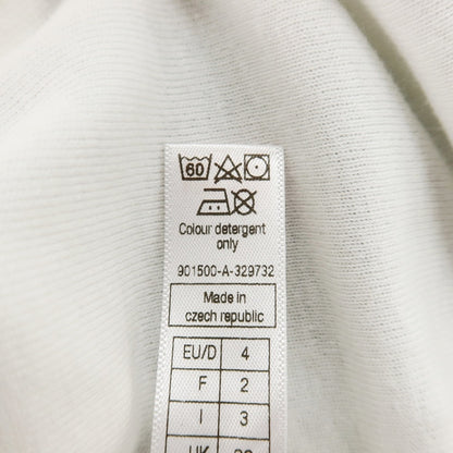 【SALE30%OFF/返品不可】【中古】シーサー Schiesser コットン リブ ヘンリーネック 半袖Ｔシャツ ホワイト【 サイズ4 】【 状態ランクB 】【 メンズ 】