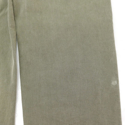 【中古】インコテックス スラックス INCOTEX SLACKS ストレッチ コットン カジュアルスラックスパンツ オリーブ【サイズ29】【 状態ランクC 】【 メンズ 】
