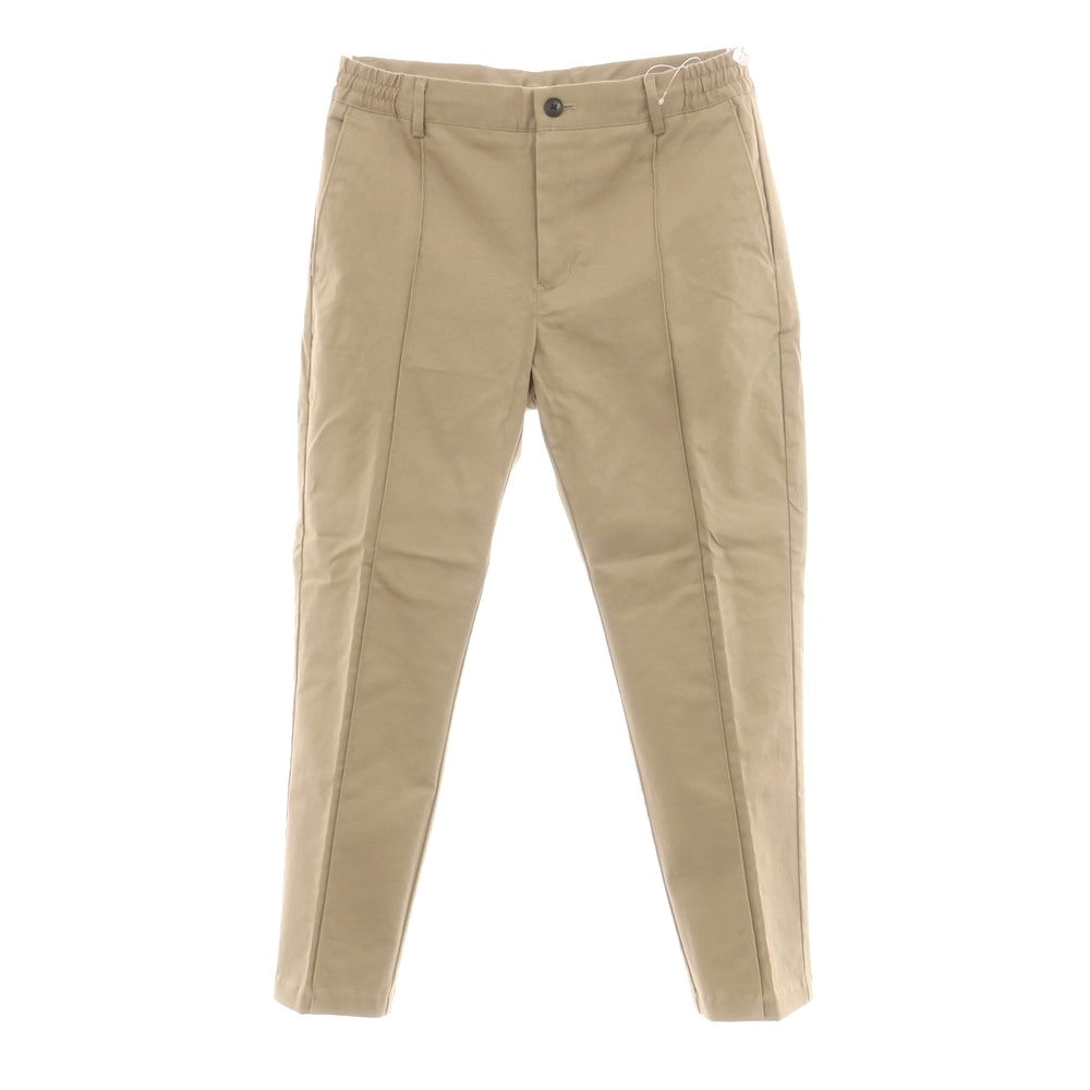 【中古】ナノユニバース nano universe ストレッチ コットン イージースラックスパンツ ベージュ【 M 】【 状態ランクB 】【 メンズ 】