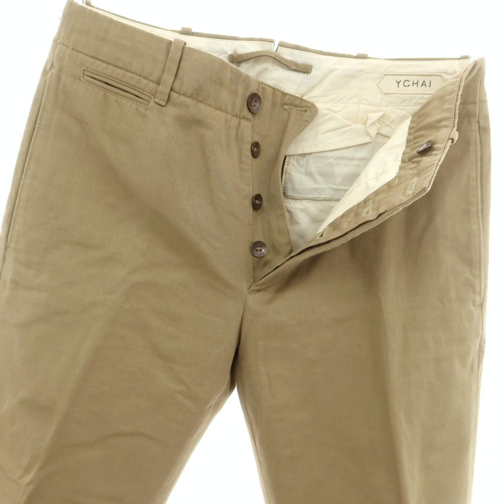 【中古】イカイ YCHAI コットン チノパンツ ベージュ【サイズ29】【 状態ランクB 】【 メンズ 】 [EPD]