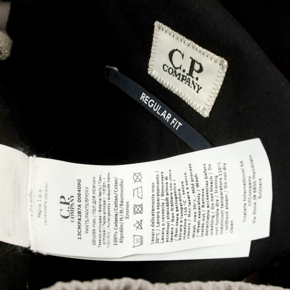 【中古】シーピーカンパニー C.P.Company コットン イージーカーゴパンツ ライトグレー【 44 】【 状態ランクB 】【 メンズ 】