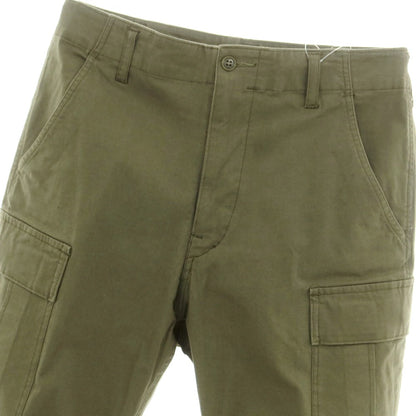 【中古】サージュデクレ sage de cret ストレッチ コットン カーゴパンツ オリーブ【 S 】【 状態ランクB 】【 メンズ 】