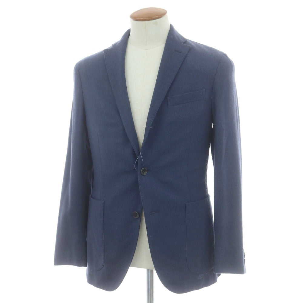 【中古】ボリオリ BOGLIOLI DOVER ウール 3B テーラードジャケット ライトネイビー【 46 】【 状態ランクB 】【 メンズ 】
