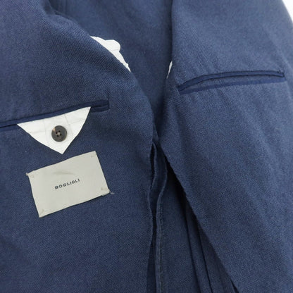 【中古】ボリオリ BOGLIOLI DOVER ウール 3B テーラードジャケット ライトネイビー【 46 】【 状態ランクB 】【 メンズ 】