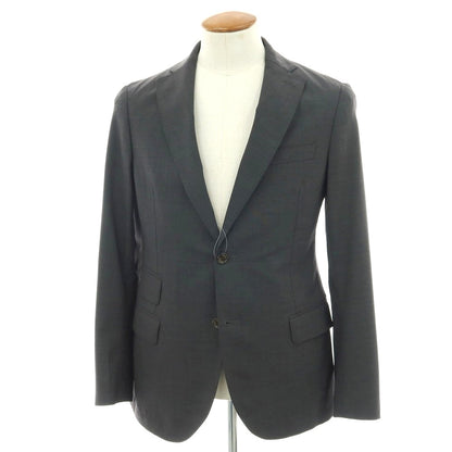 【中古】イレブンティ eleventy ストレッチ ウール 2B テーラードジャケット ダークグレー【 46 】【 状態ランクB 】【 メンズ 】