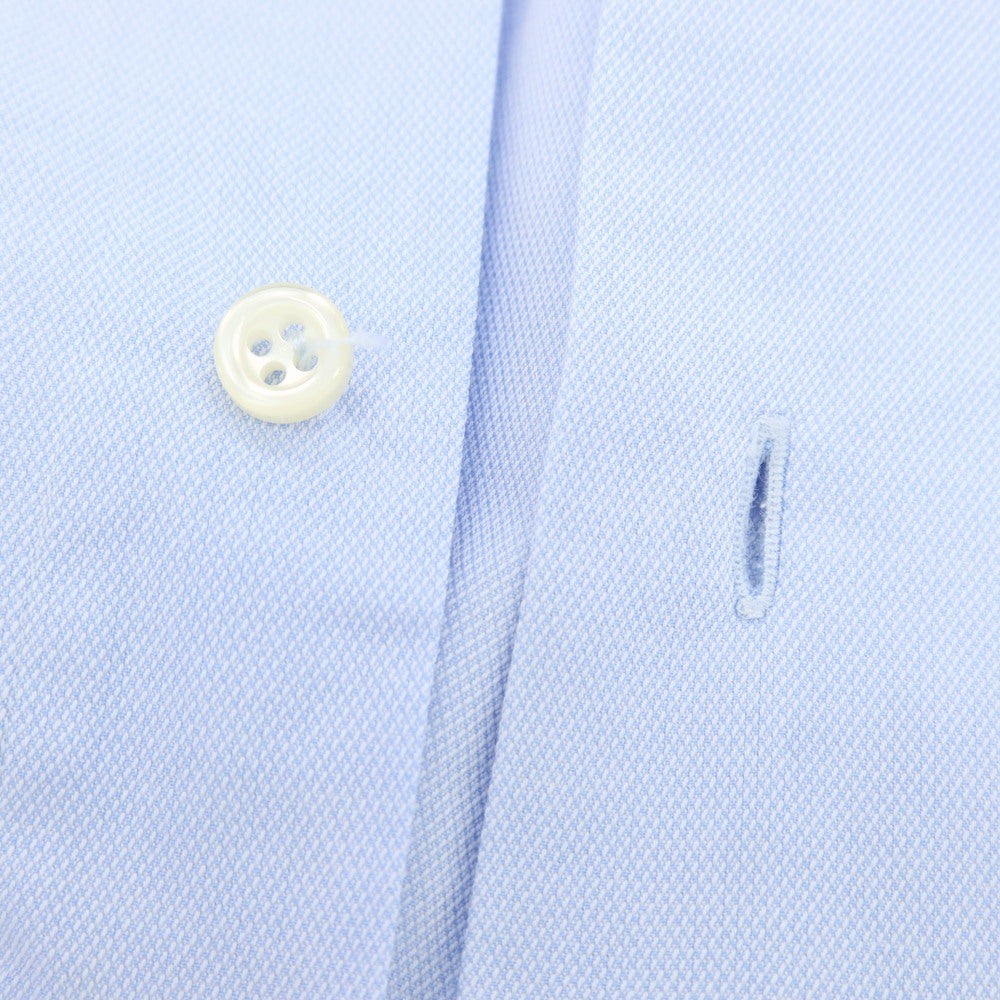 【中古】ギローバー GUY ROVER コットン ボタンダウン ドレスシャツ ライトブルー【 38 】【 状態ランクC 】【 メンズ 】