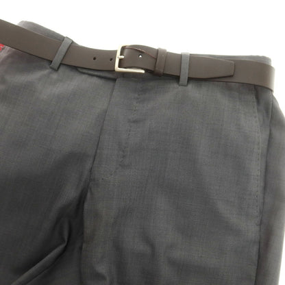 【中古】【未使用】マッキントッシュ ロンドン MACKINTOSH LONDON レザー ベルト ダークブラウン【 表記なし（FREE） 】【 状態ランクS 】【 メンズ 】