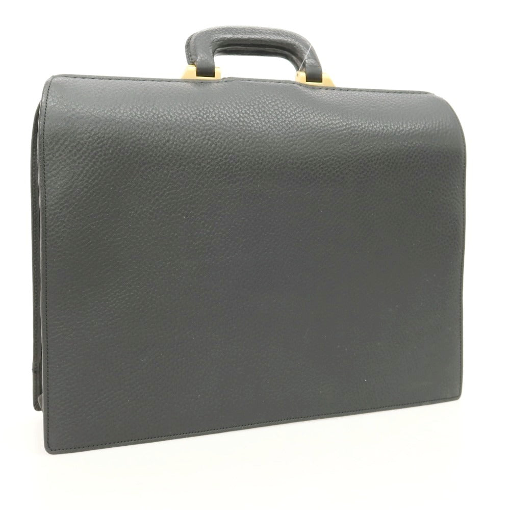 【中古】銀座タニザワ Ginza Tanizawa ダレスバッグ ブラック【 状態ランクB 】【 メンズ 】
