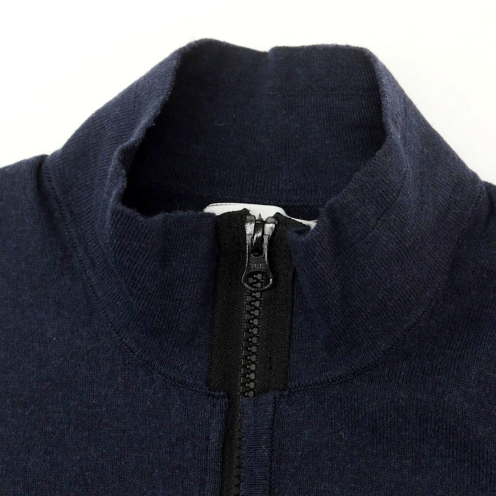 【中古】ストーンアイランド STONE ISLAND コットン ジップアップ カーディガン ネイビー【 S 】【 状態ランクB 】【 メンズ 】