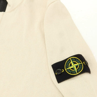 【中古】ストーンアイランド STONE ISLAND コットン ジップアップ カーディガン ベージュ【 S 】【 状態ランクB 】【 メンズ 】