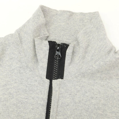 【中古】ストーンアイランド STONE ISLAND コットン ジップアップ カーディガン ライトグレー【 S 】【 状態ランクB 】【 メンズ 】