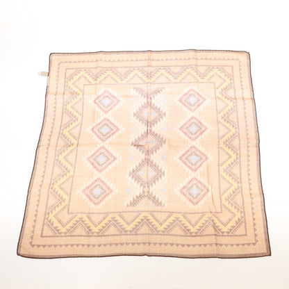 【中古】パオロ アルビザッティ PAOLO ALBIZZATI ウール スカーフ ブラウン系【 状態ランクA 】【 メンズ 】