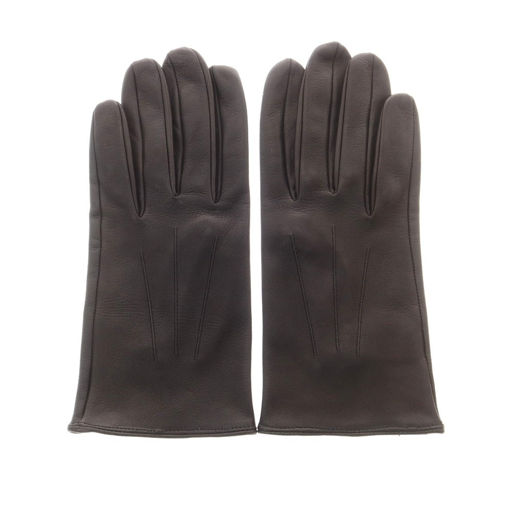 【中古】デンツ DENTS レザー 手袋 グローブ ブラック【 7 1/2 】【 状態ランクB 】【 メンズ 】