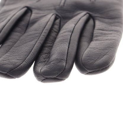 【中古】デンツ DENTS レザー 手袋 グローブ ネイビー【 7 1/2 】【 状態ランクB 】【 メンズ 】