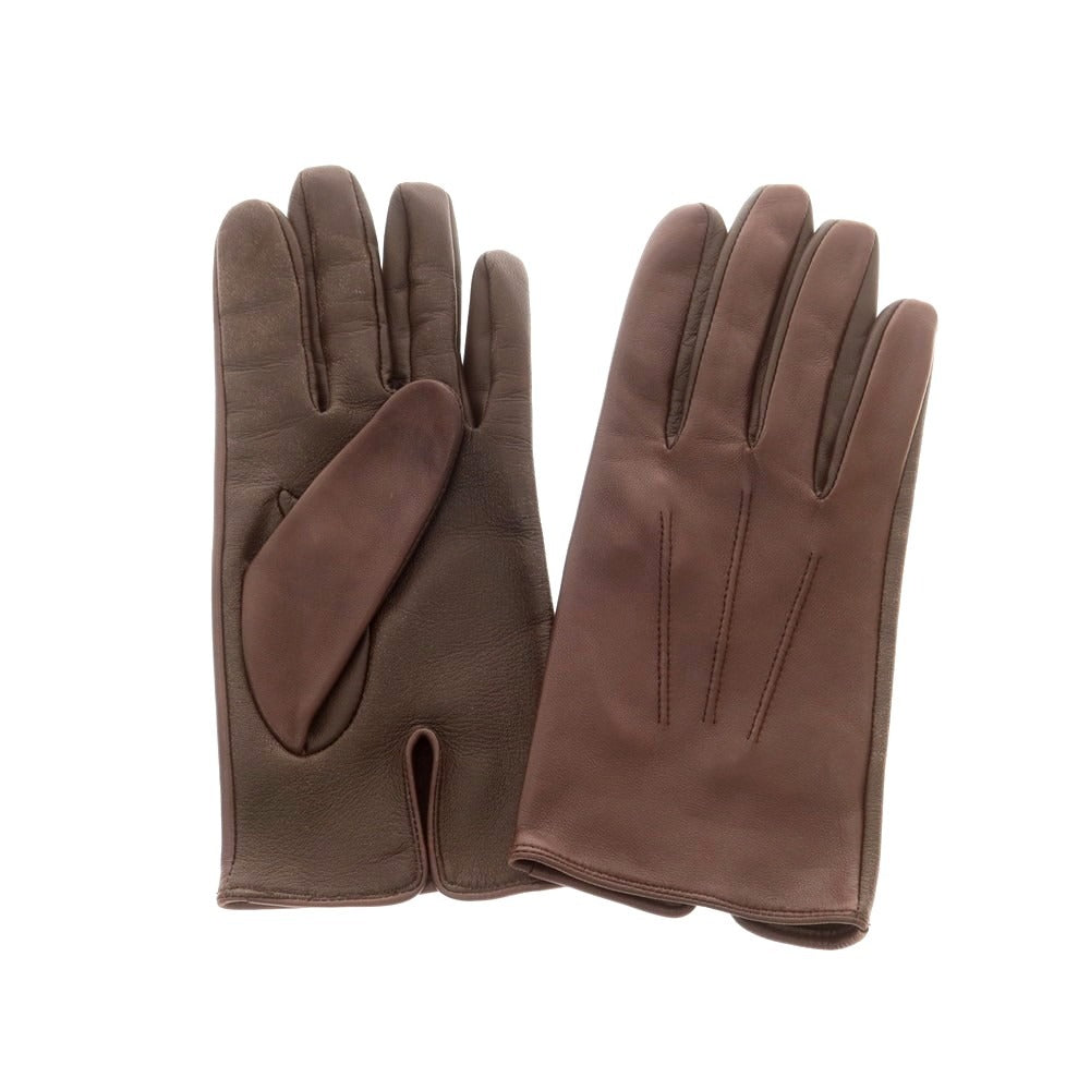 【中古】デンツ DENTS レザー 手袋 グローブ ブラウン【 7 1/2 】【 状態ランクB 】【 メンズ 】