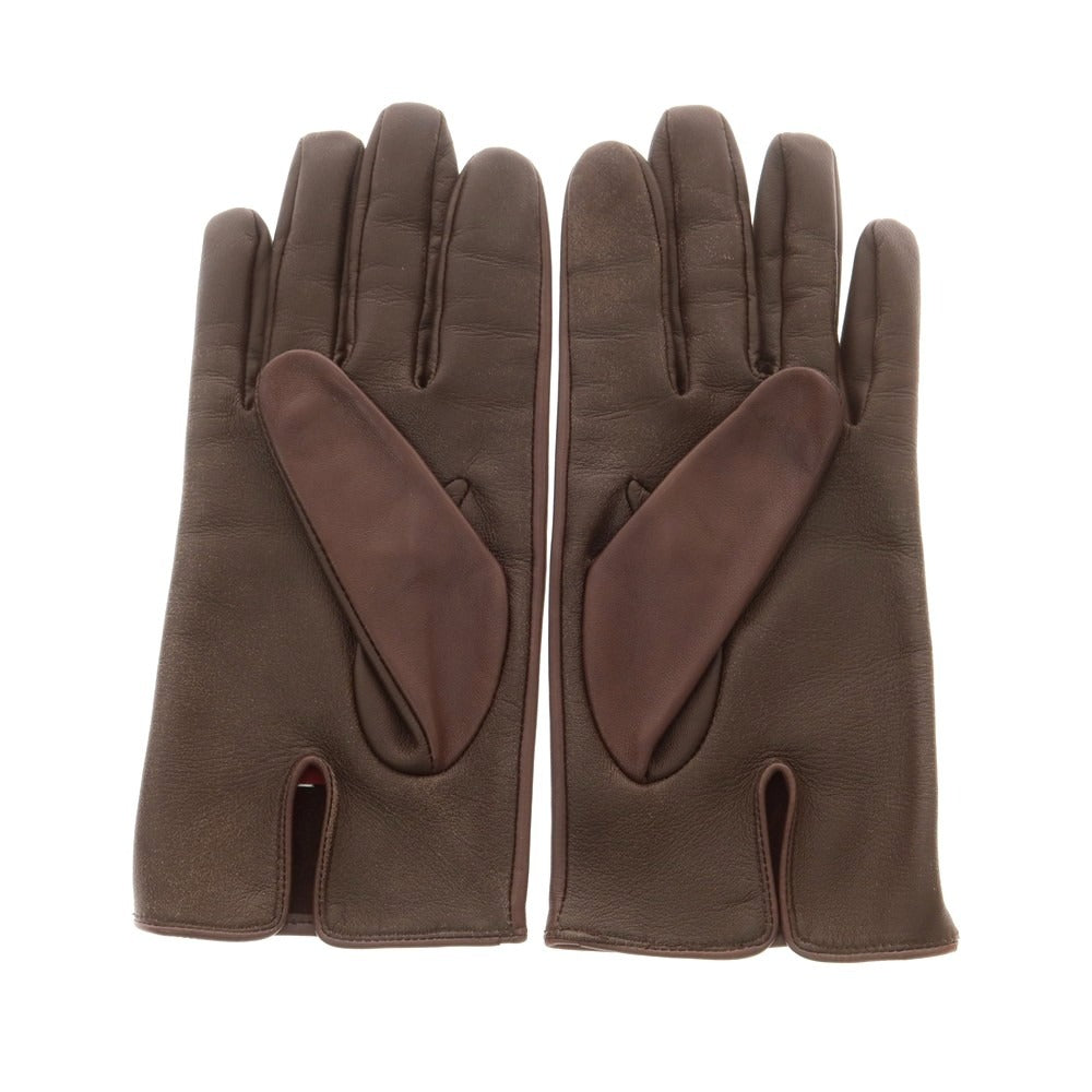 【中古】デンツ DENTS レザー 手袋 グローブ ブラウン【 7 1/2 】【 状態ランクB 】【 メンズ 】