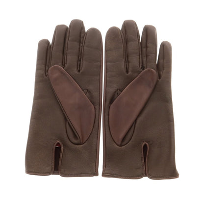 【中古】デンツ DENTS レザー 手袋 グローブ ブラウン【 7 1/2 】【 状態ランクB 】【 メンズ 】