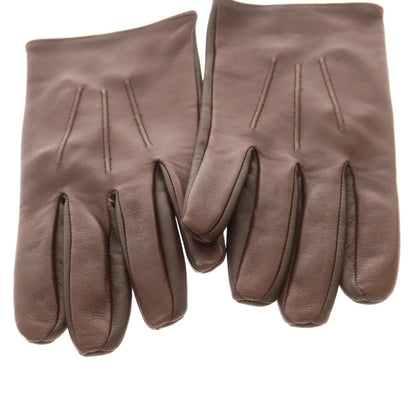 【中古】デンツ DENTS レザー 手袋 グローブ ブラウン【 7 1/2 】【 状態ランクB 】【 メンズ 】