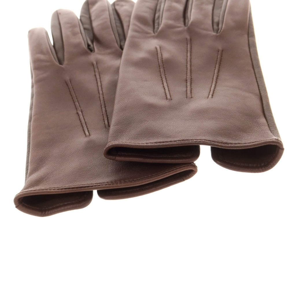 【中古】デンツ DENTS レザー 手袋 グローブ ブラウン【 7 1/2 】【 状態ランクB 】【 メンズ 】