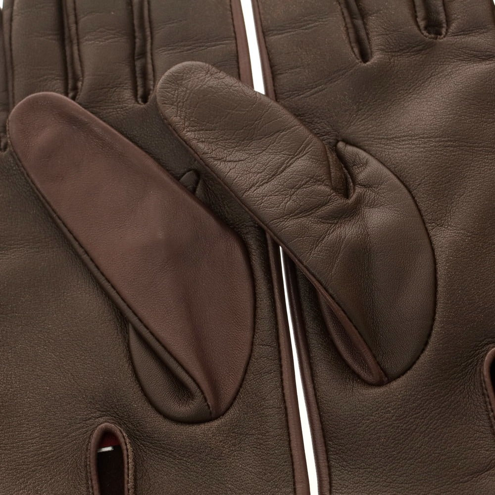 【中古】デンツ DENTS レザー 手袋 グローブ ブラウン【 7 1/2 】【 状態ランクB 】【 メンズ 】