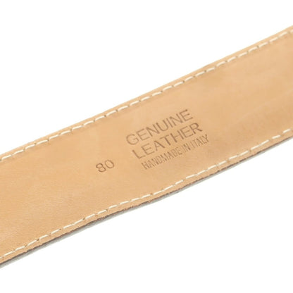 【中古】アドリアーノ メネゲッティ ADRIANO MENEGHETTI レザー ベルト ブラウン【 80 】【 状態ランクB 】【 メンズ 】