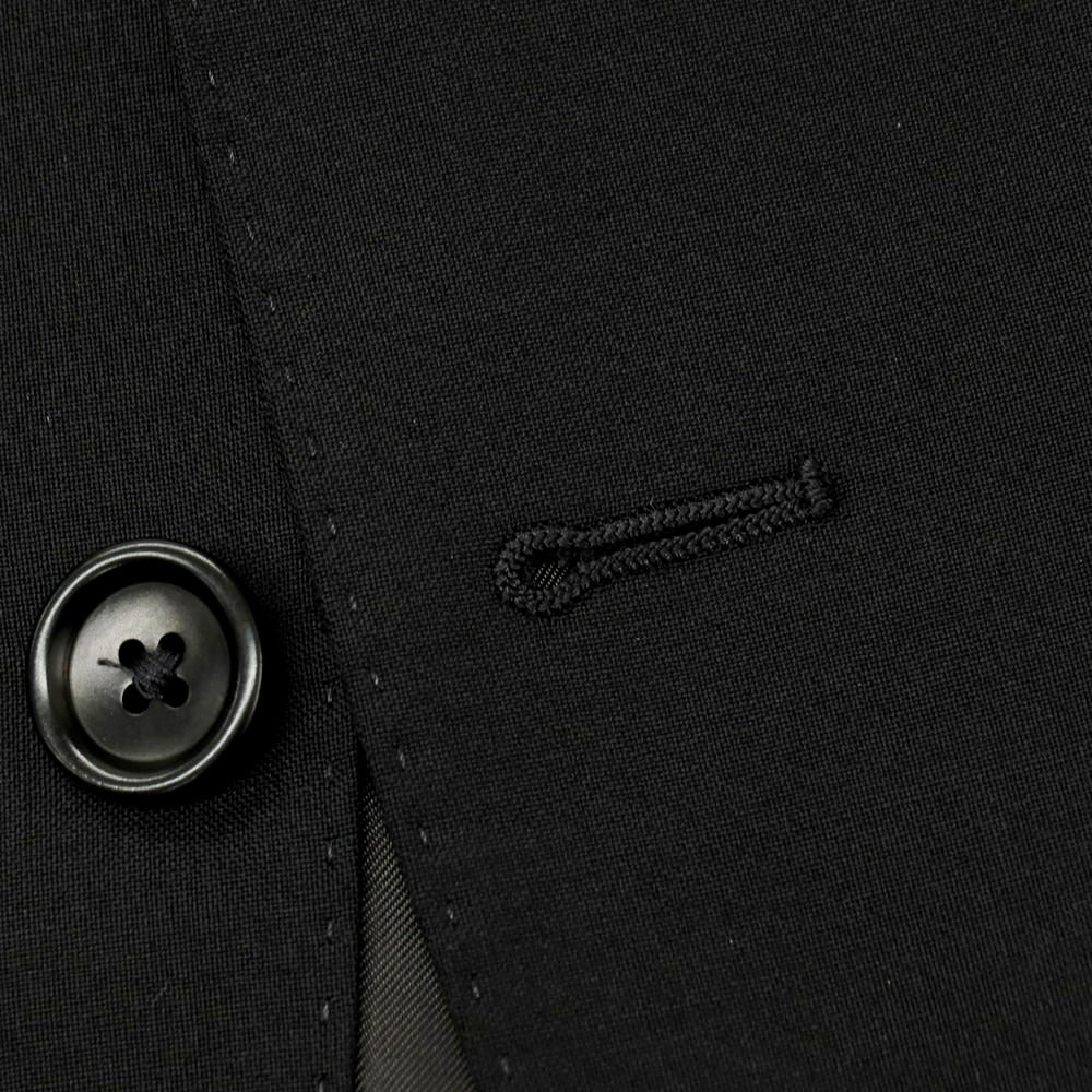 【中古】サルトリア ラトーレ SARTORIA LATORRE ウール 3つボタンスーツ ブラック【サイズ44】【 状態ランクB 】【 メンズ 】 [DPD]