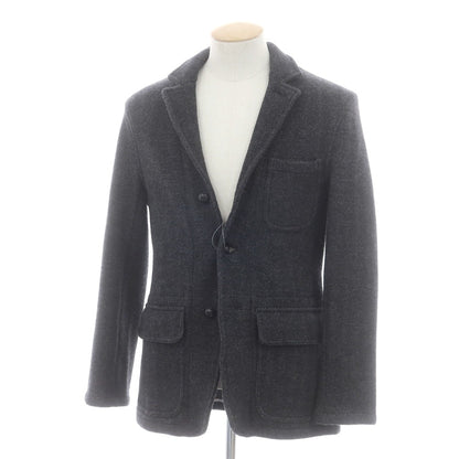 【中古】ポロ ラルフローレン Polo Ralph Lauren ウール ヘリンボーン 3B カジュアルジャケット ブラックxグレー【 S 】【 状態ランクA 】【 メンズ 】