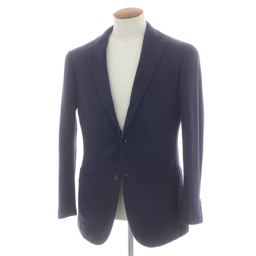 【中古】リングヂャケット RING JACKET Balloon ウール 3B テーラードジャケット ネイビー【 46 】【 状態ランクC 】【 メンズ 】