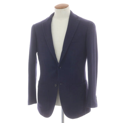 【中古】リングヂャケット RING JACKET Balloon ウール 3B テーラードジャケット ネイビー【 46 】【 状態ランクC 】【 メンズ 】