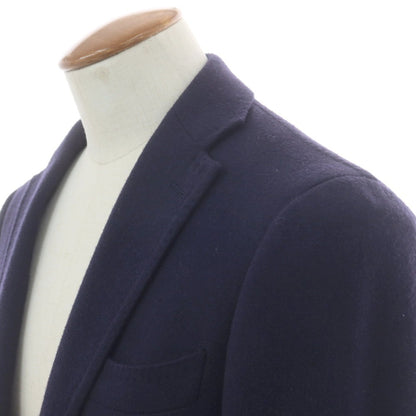【中古】リングヂャケット RING JACKET Balloon ウール 3B テーラードジャケット ネイビー【 46 】【 状態ランクC 】【 メンズ 】