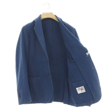 【中古】リングヂャケット RING JACKET New Balloon ストレッチ コットン 3B カジュアルジャケット ブルー【 46 】【 状態ランクC 】【 メンズ 】
