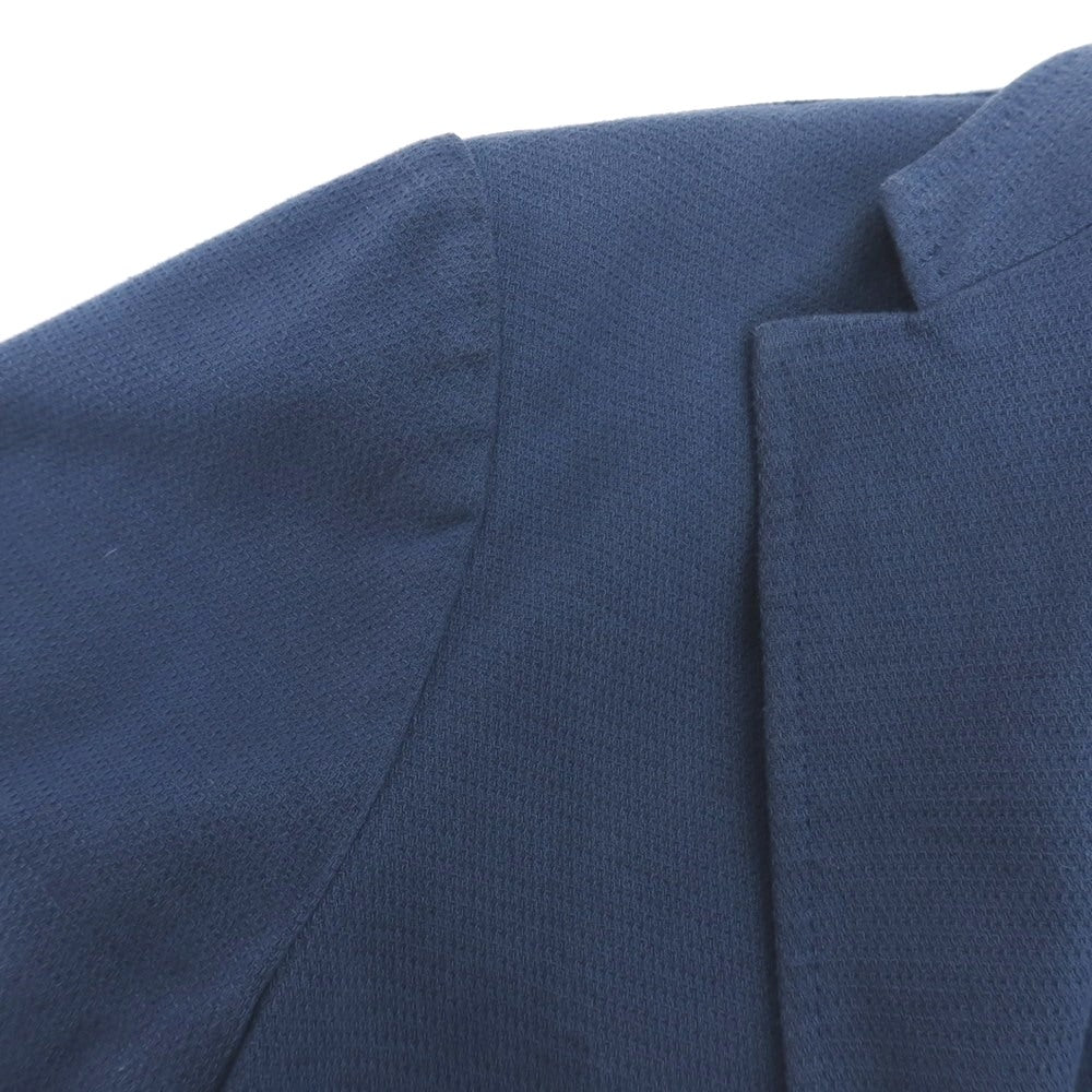 【中古】リングヂャケット RING JACKET New Balloon ストレッチ コットン 3B カジュアルジャケット ブルー【 46 】【 状態ランクC 】【 メンズ 】