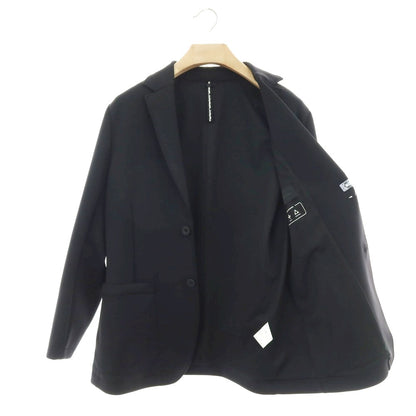 【中古】エイチアイピーバイ ソリード H.I.P. by SOLIDO ストレッチ ポリエステル ダンボールニット 2B カジュアルジャケット ブラック【 2 】【 状態ランクA 】【 メンズ 】