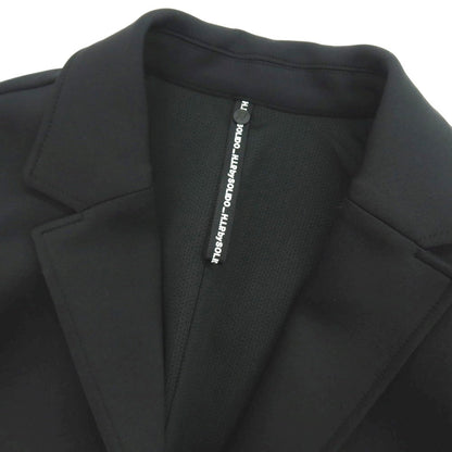 【中古】エイチアイピーバイ ソリード H.I.P. by SOLIDO ストレッチ ポリエステル ダンボールニット 2B カジュアルジャケット ブラック【 2 】【 状態ランクA 】【 メンズ 】