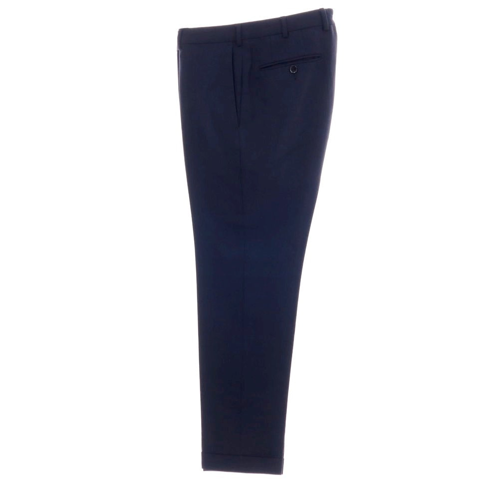 【中古】エルメネジルドゼニア Ermenegildo Zegna モヘヤ 3つボタンスーツ ネイビー【サイズ48】【 状態ランクC 】【 メンズ 】