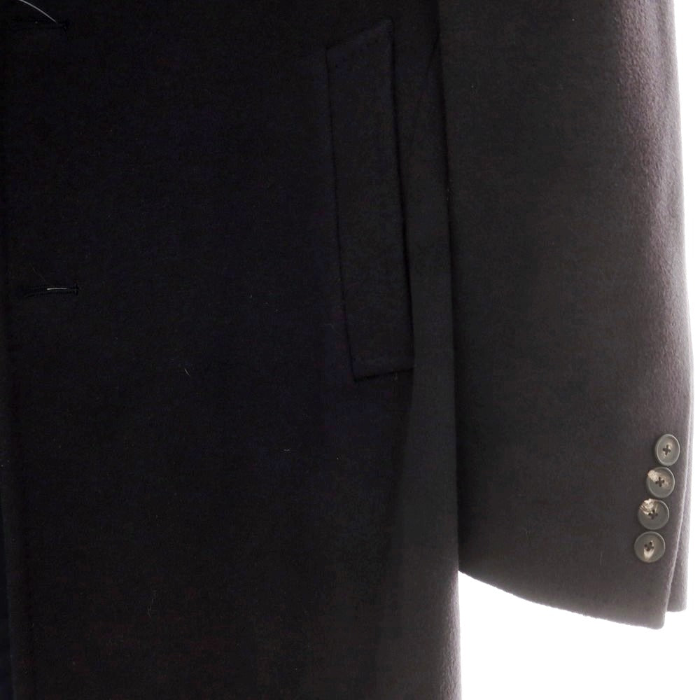 【中古】タリアトーレ TAGLIATORE カシミヤ チェスターフィールドコート グレイッシュネイビー【 42 】【 状態ランクB 】【 メンズ 】