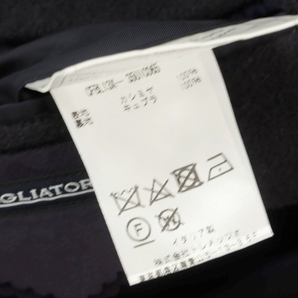 【中古】タリアトーレ TAGLIATORE カシミヤ チェスターフィールドコート グレイッシュネイビー【 サイズ42 】【 状態ランクB 】【 メンズ 】 [CPD]