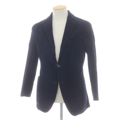 【中古】ボリオリ BOGLIOLI K.JACKET ストレッチ 細畝コーデュロイ 3B カジュアルジャケット ネイビー【 44 】【 状態ランクC 】【 メンズ 】