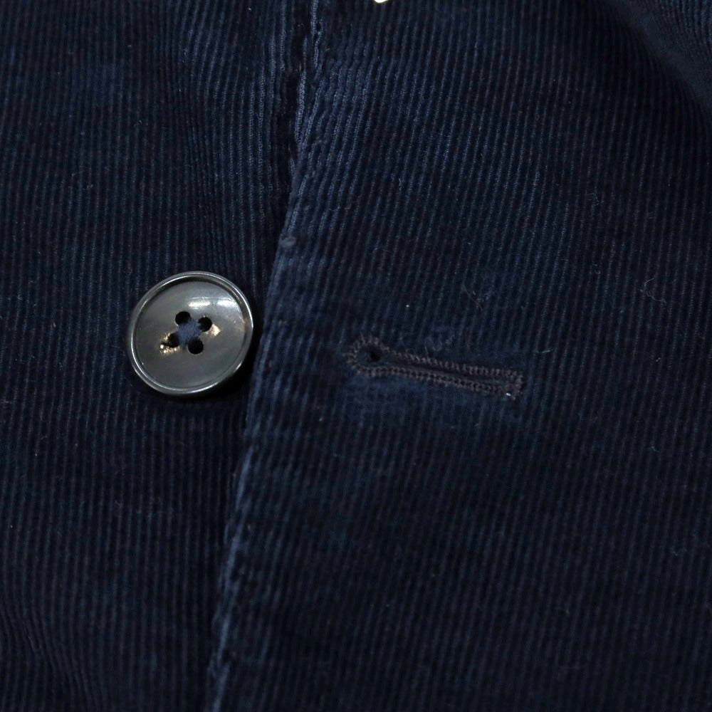 【中古】ボリオリ BOGLIOLI K.JACKET ストレッチ 細畝コーデュロイ 3B カジュアルジャケット ネイビー【 44 】【 状態ランクC 】【 メンズ 】