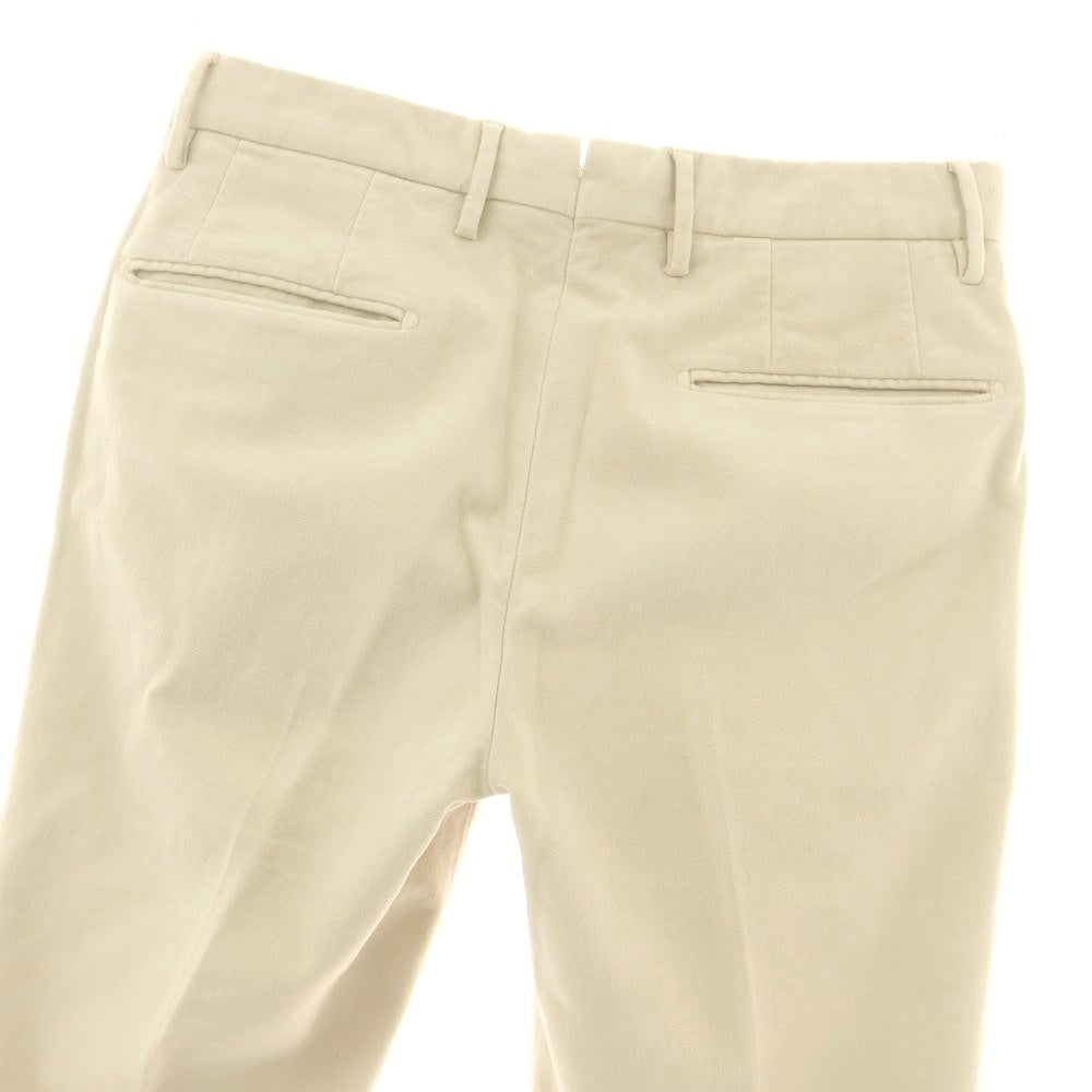 【中古】インコテックス INCOTEX ストレッチ コットン カジュアルスラックスパンツ ベージュ【 44 】【 状態ランクC 】【 メンズ 】