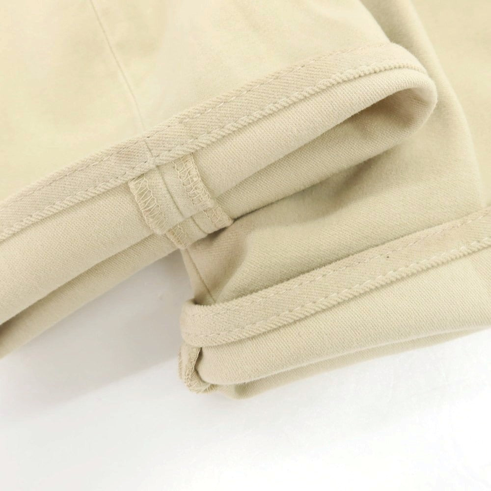 【中古】インコテックス INCOTEX ストレッチ コットン カジュアルスラックスパンツ ベージュ【 44 】【 状態ランクC 】【 メンズ 】