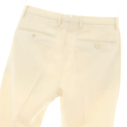 【中古】インコテックス INCOTEX SUPER100‘S ウール カジュアルスラックスパンツ アイボリー【 44 】【 状態ランクB 】【 メンズ 】