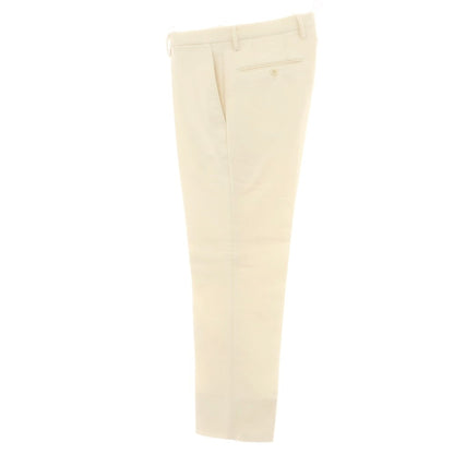 【中古】インコテックス INCOTEX SUPER100‘S ウール カジュアルスラックスパンツ アイボリー【 44 】【 状態ランクB 】【 メンズ 】