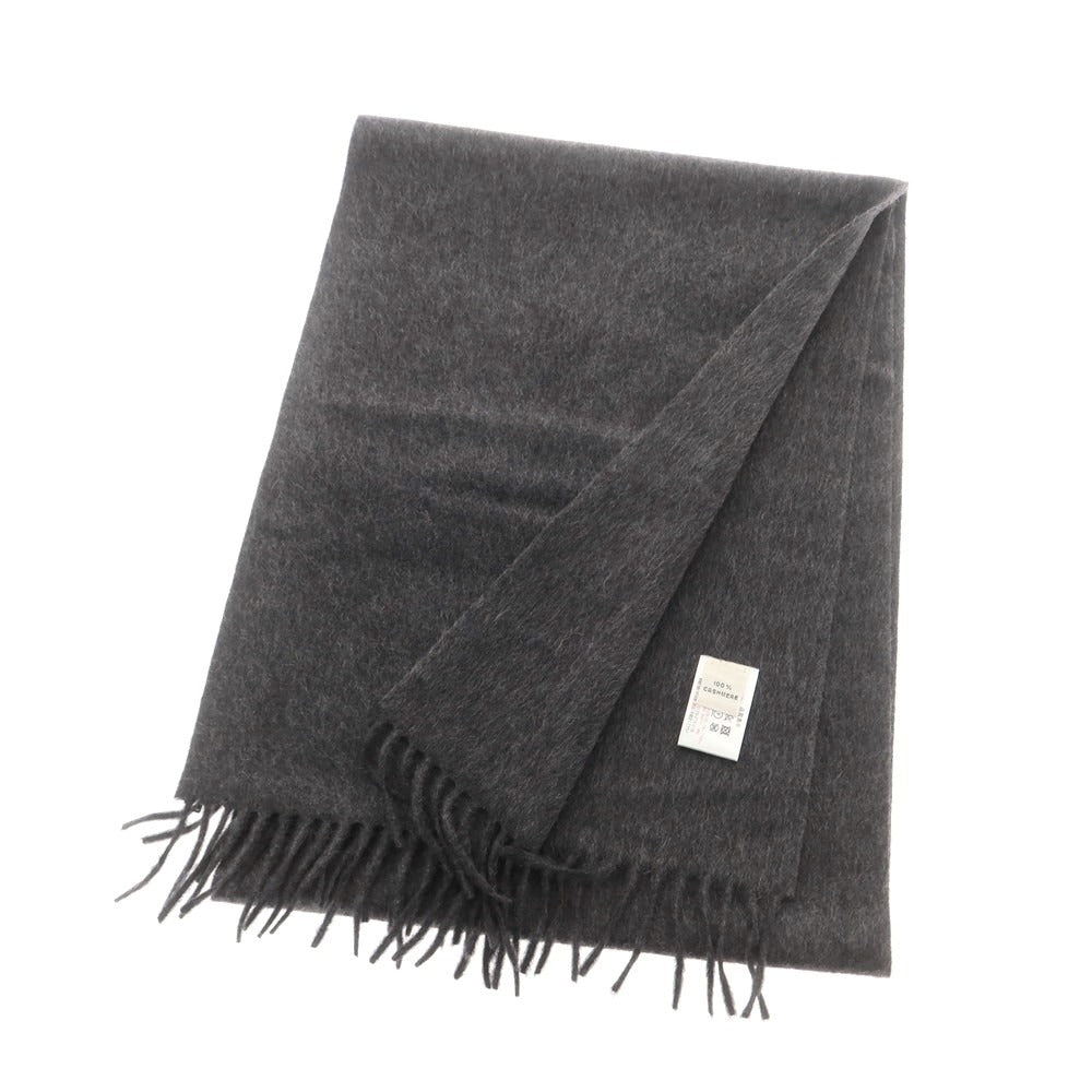 【中古】コロンボ COLOMBO カシミヤ マフラー グレー【 状態ランクA 】【 メンズ 】