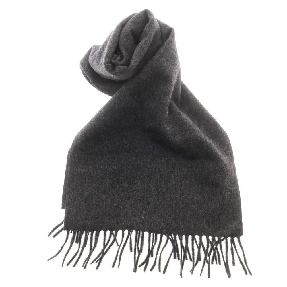 【中古】コロンボ COLOMBO カシミヤ マフラー グレー【 状態ランクA 】【 メンズ 】