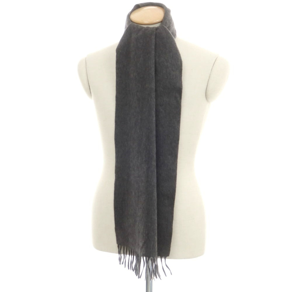 【中古】コロンボ COLOMBO カシミヤ マフラー グレー【 状態ランクA 】【 メンズ 】