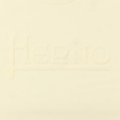 【中古】ヘルノ Herno Resort コットン クルーネック スウェット アイボリー【 46 】【 状態ランクA 】【 メンズ 】